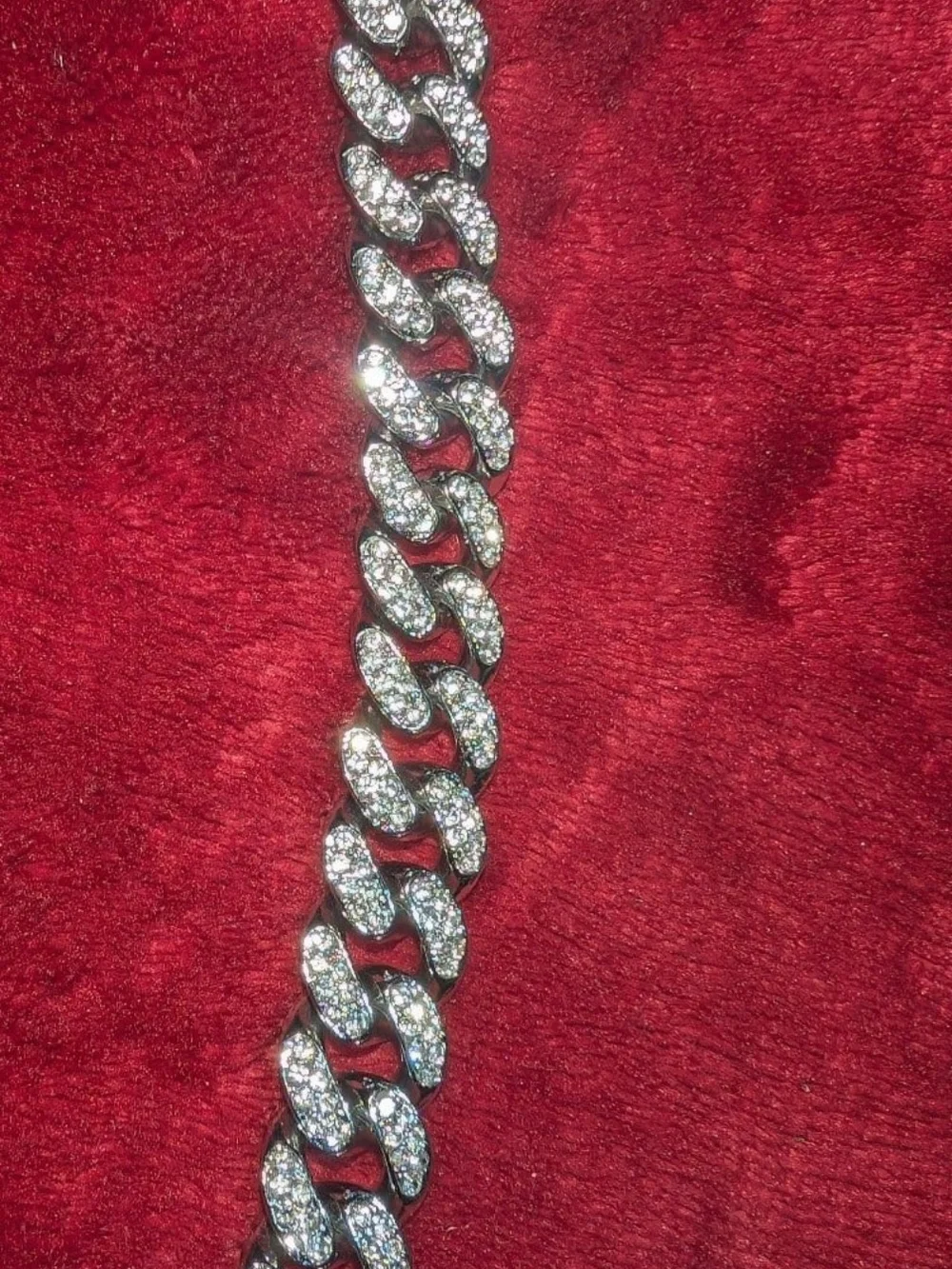 Men's Cubic Link Bracelet